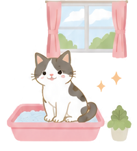 完全室内飼い・清潔な環境